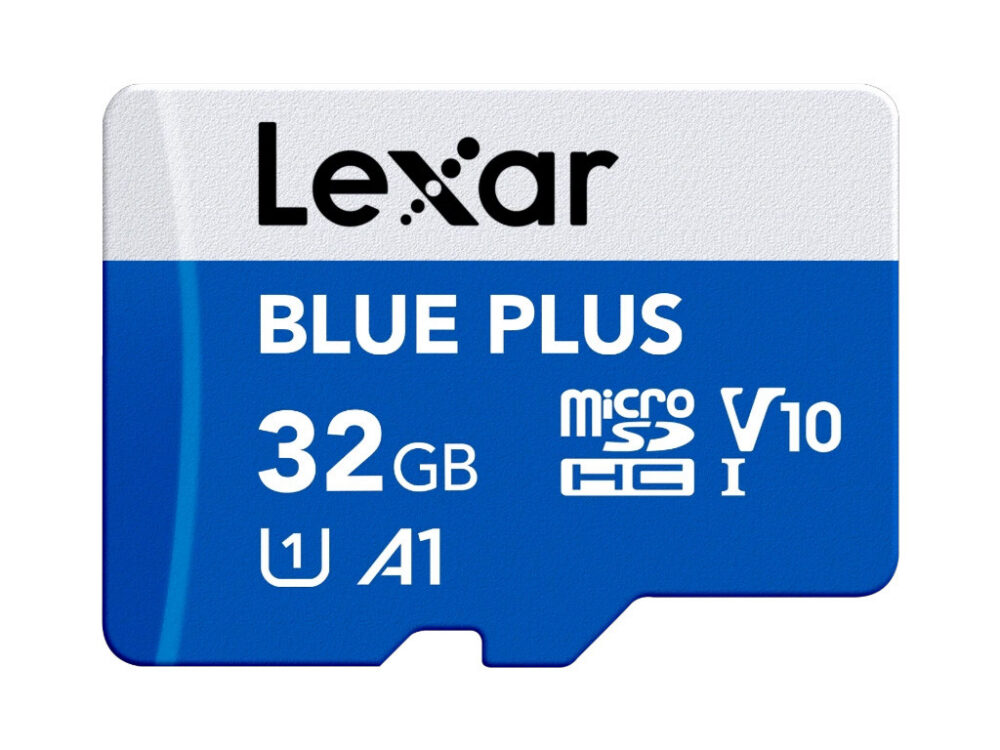 i.jpg Blank microSD card, 32 GB, with SD adapter
